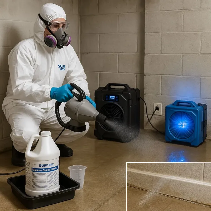 Sanitization and Odor Removal process in Hillcrest, IL