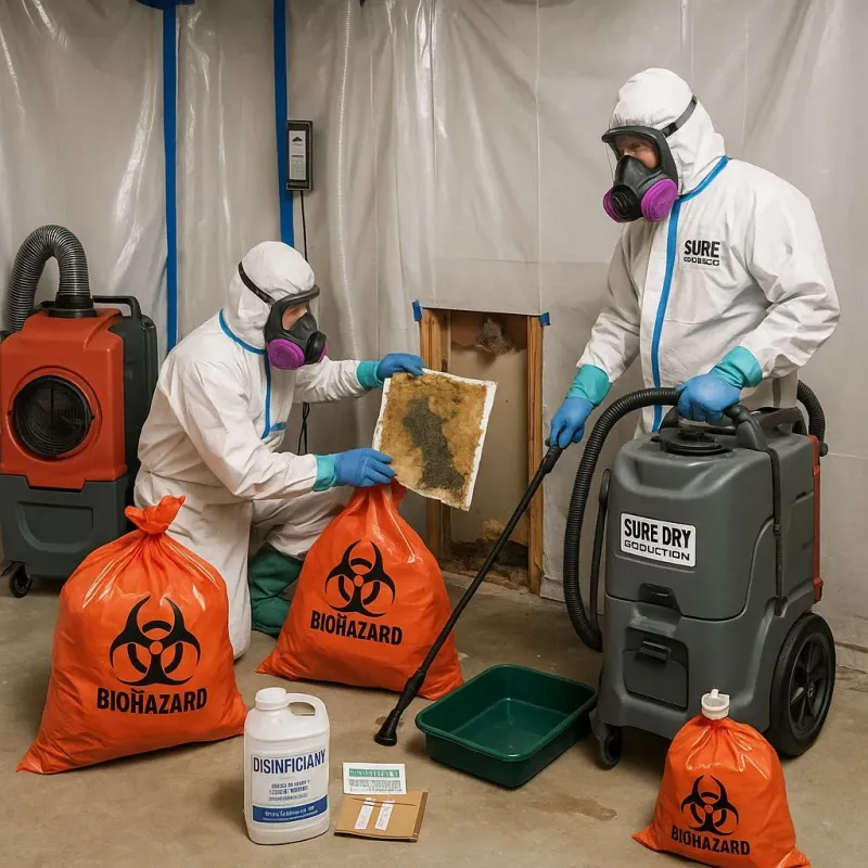 Contaminated Water Handling Protocols process in Hillcrest, IL