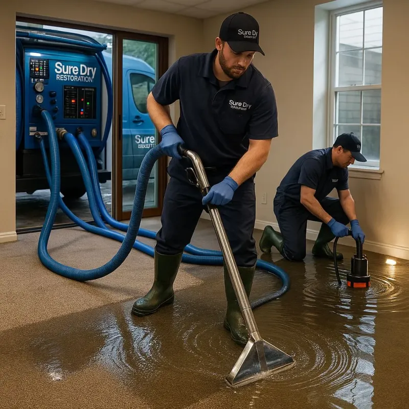 Water Extraction and Removal process in Hillcrest, IL